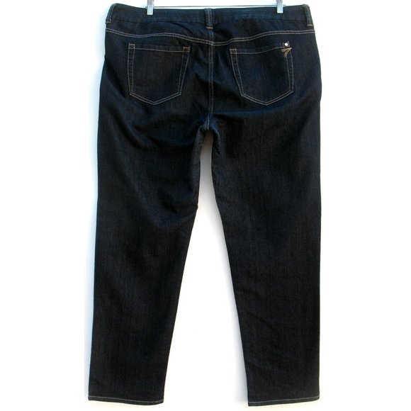 Torrid Pink Label Tapered Dark Stretch Tag Sz 24 - Picture 1 of 6